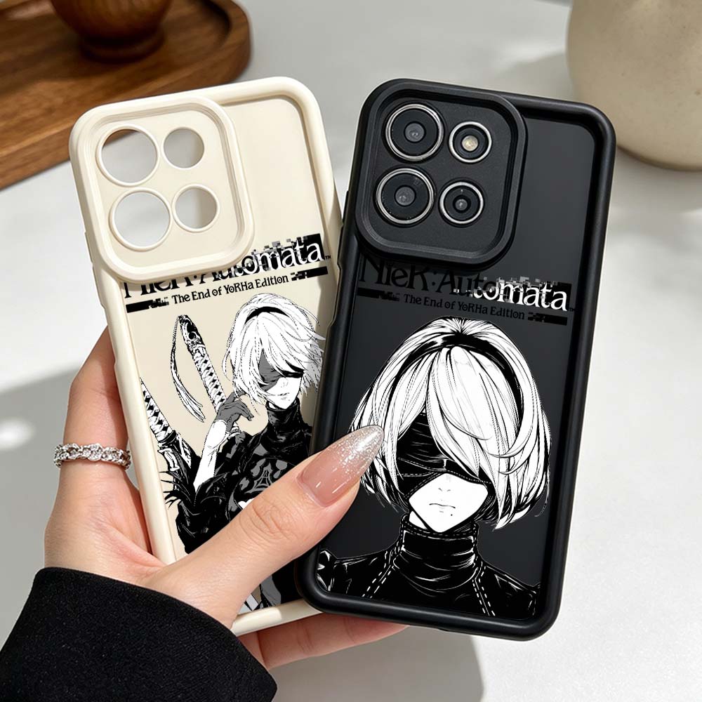 Phone Cases Silicone - NieR Automata Anime Telefon Kılıfı Motorola