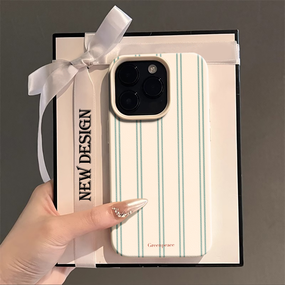Phone Cases Online - Pembe Çizgili Yazlık Telefon Kılıfı iPhone