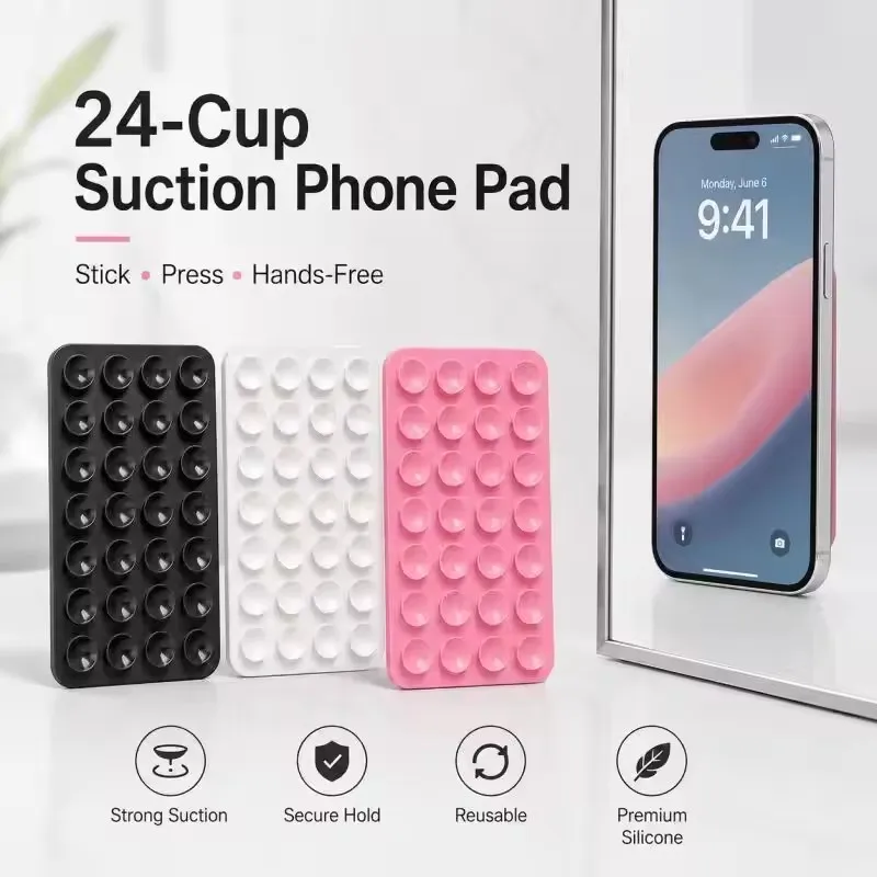 Phone Cases Silicone - Silikon Duvar Vakumlu Tutucu Yaratıcı Çok