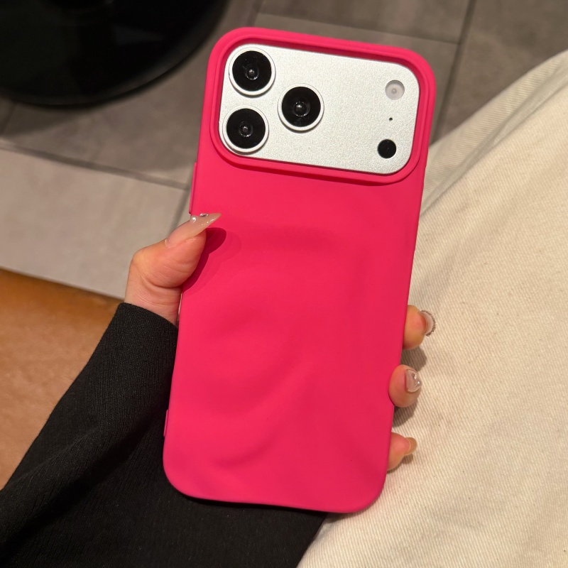 Luxury Plating Case - Lüks Dalgalı Jöle Renkli Mat Parlak