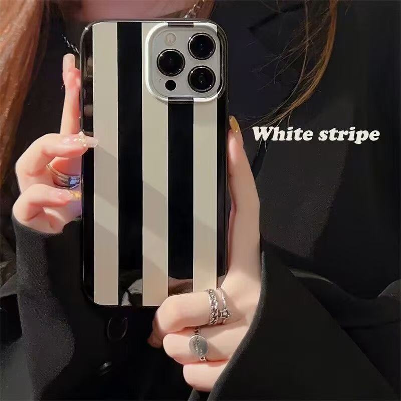 Phone Cases Drawing - Küçük Niş Taze Sanat Tasarımlı Siyah