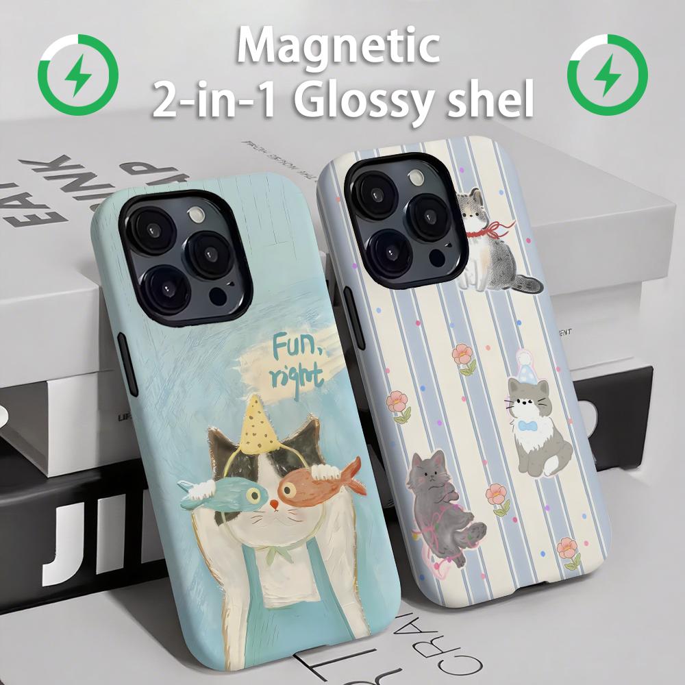 Phone Cases Bulk - Sevimli kediler ve köpekler Telefon Kılıfı