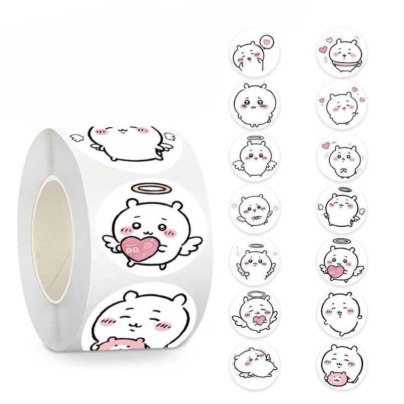 Phone Cases Drawing - Karikatür Sevimli İfade Roll-up Etiket Karikatür