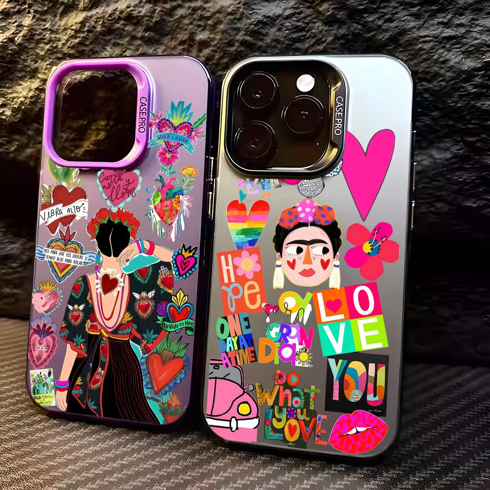 Phone Cases Store - F-frida Kahlo Tasarım Telefon Kılıfı iPhone