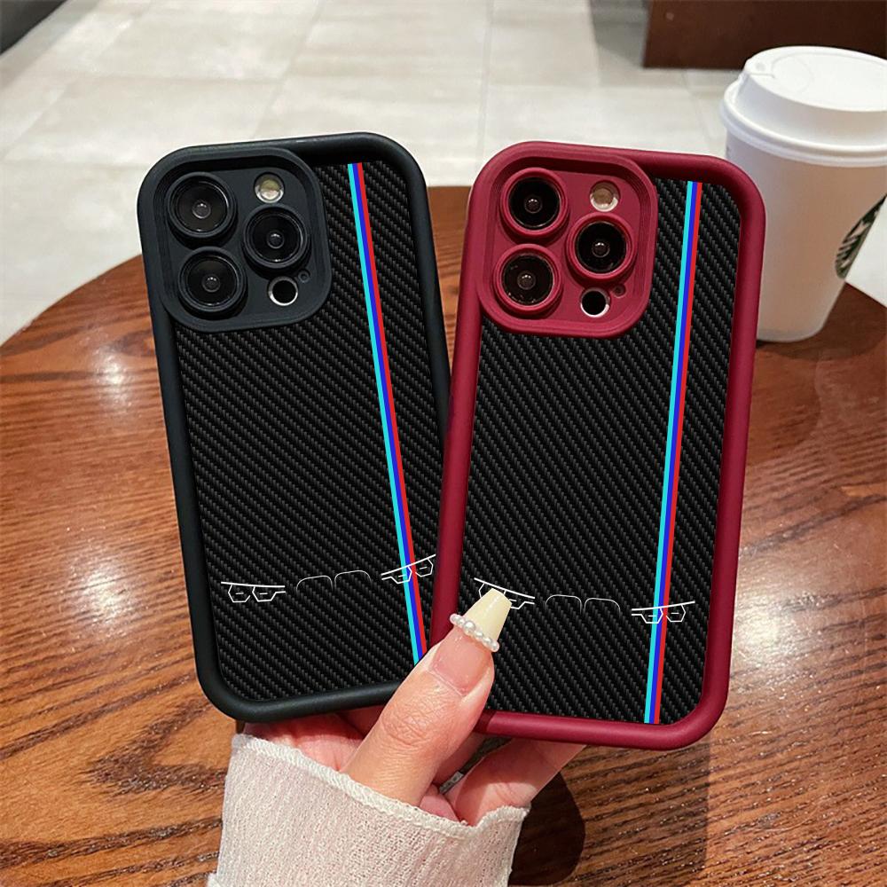 Phone Cases Xr - Havalı araba ışıkları karbon mat telefon