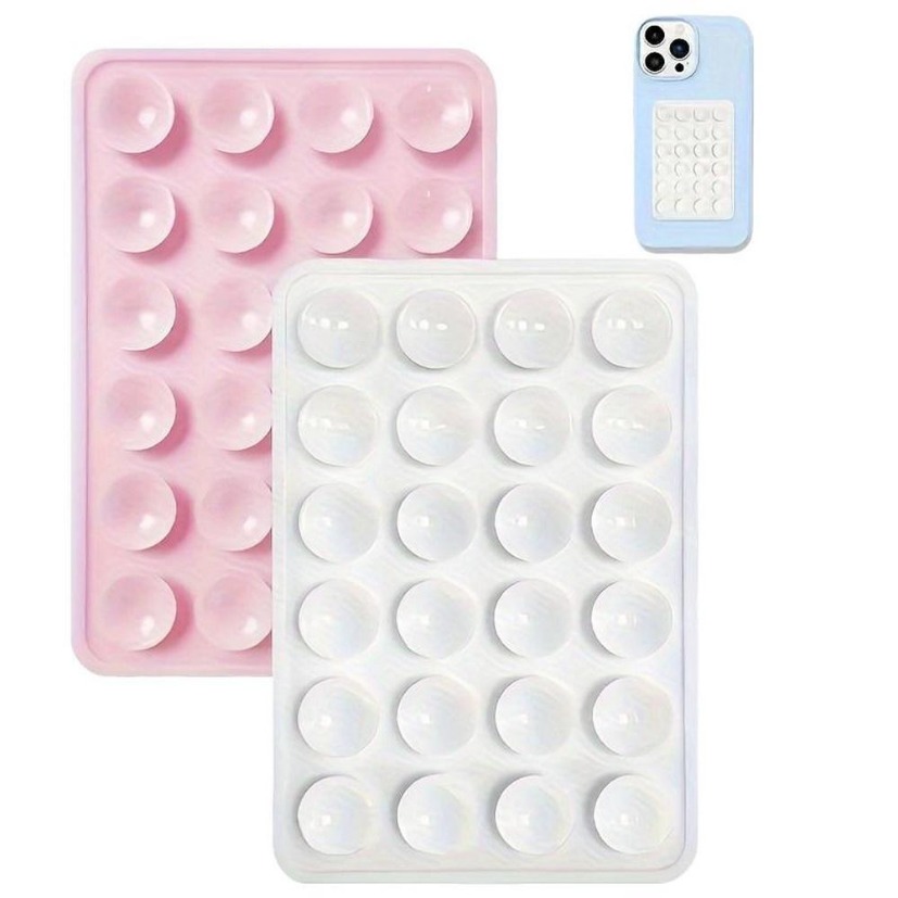 Phone Cases Silicone - Çok Fonksiyonlu Vakumlu Duvar Standı Silikon