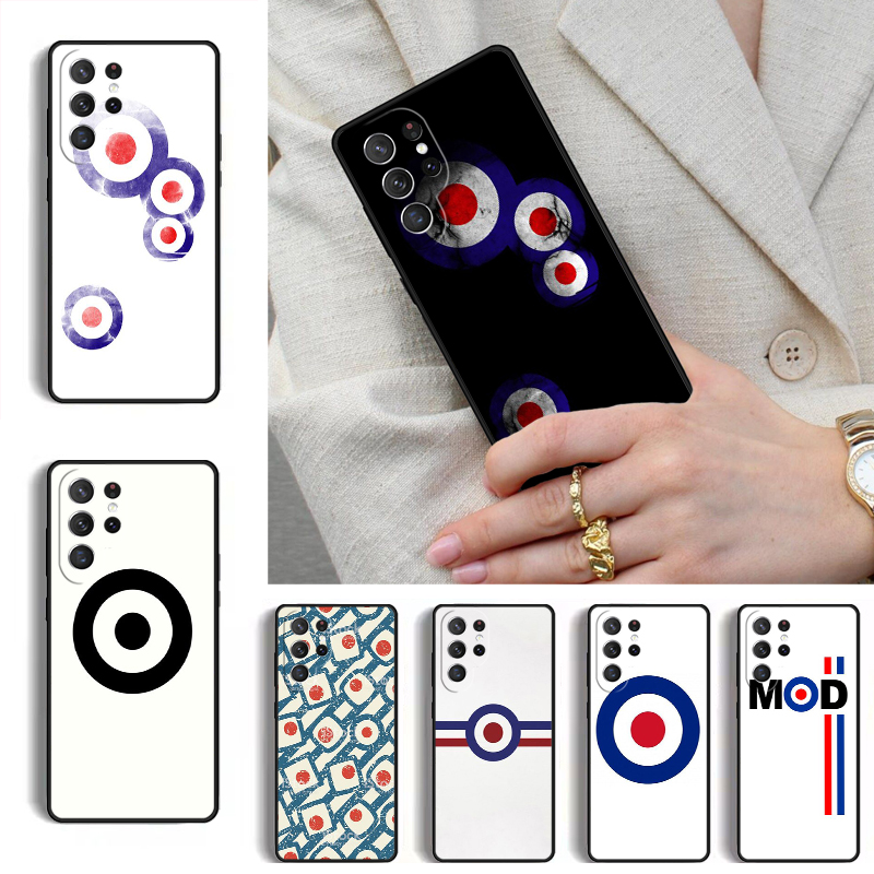 Phone Cases Target - MOD BEYAZ Hedef Desenli TPU Yumuşak
