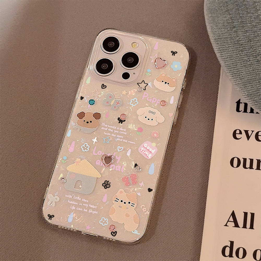 Sevimli Karikatür Köpek Kabuk  - Phone Cases Cute Iphone 13 incelemesi ve fiyatı