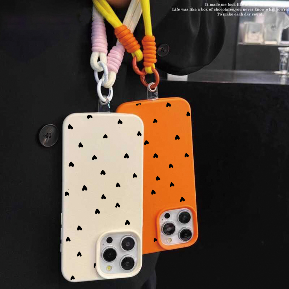 Siyah Kalp Askılı Halatlı Tele - Phone Cases With Straps incelemesi ve fiyatı