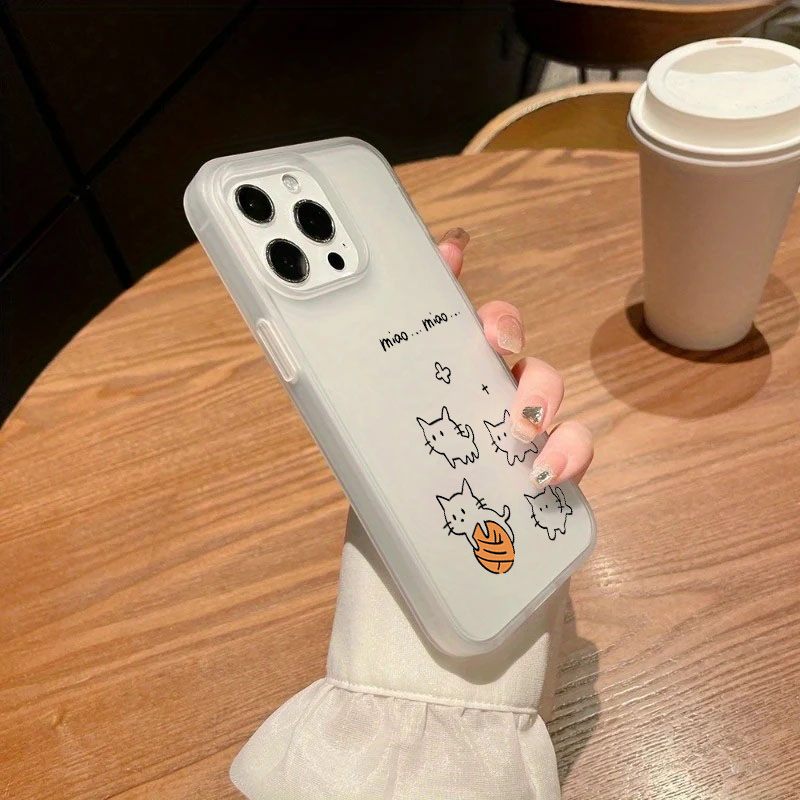 Sevimli Siyah Kedi Desenli iPh - Phone Cases Cute Iphone 13 incelemesi ve fiyatı