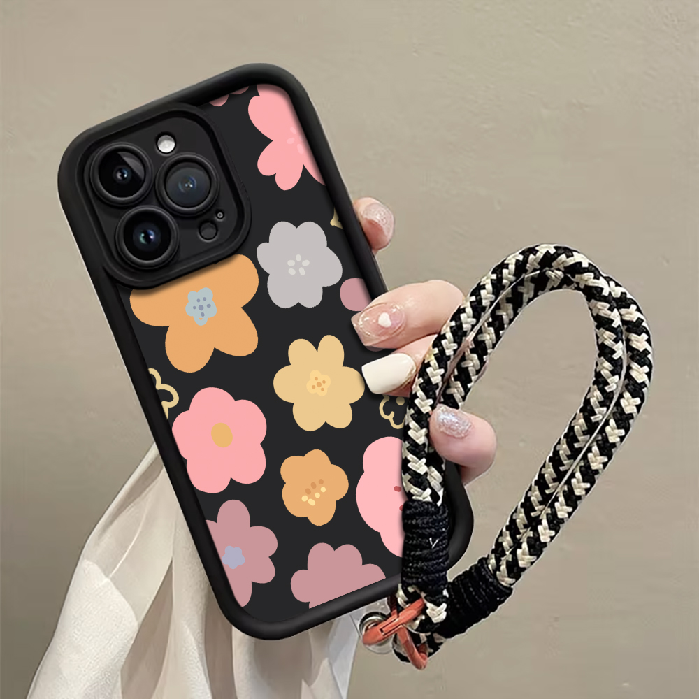 Makaron Çiçekli Askılı Halatlı - Phone Cases With Straps incelemesi ve fiyatı