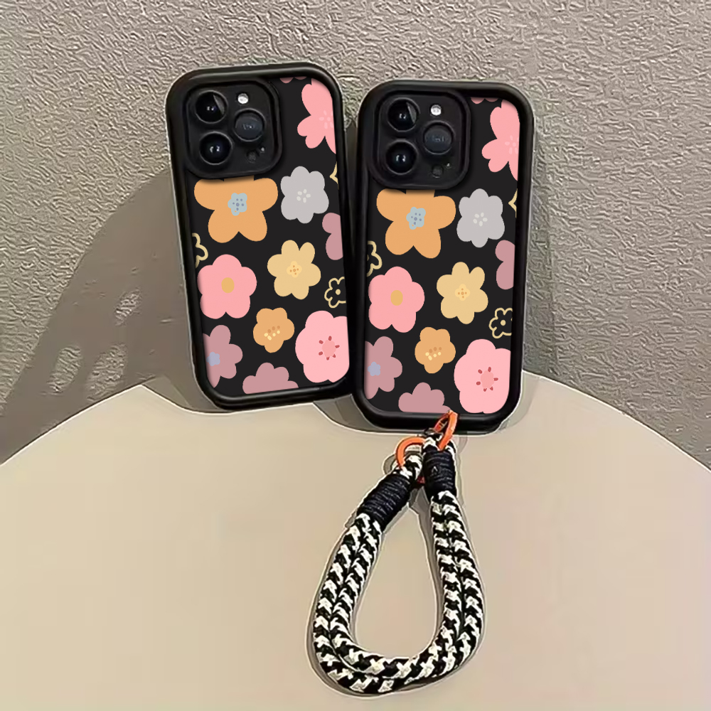 Makaron Çiçekli Askılı Halatlı - Phone Cases With Straps incelemesi ve fiyatı