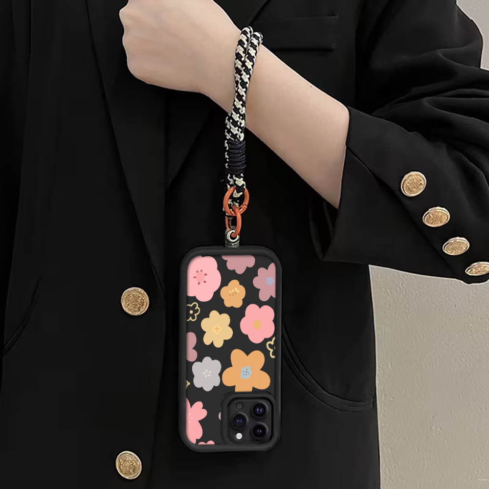 Makaron Çiçekli Askılı Halatlı - Phone Cases With Straps incelemesi ve fiyatı