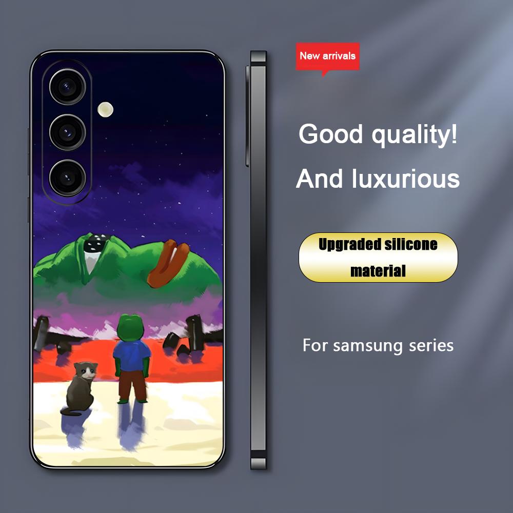 Üzgün Pepe kurbağası Çizimli H - Phone Cases For Samsung Galaxy incelemesi ve fiyatı