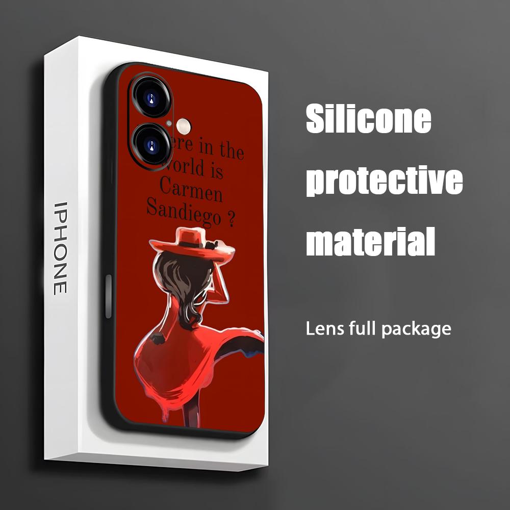 Sıcak Carmen Sandiego Karikatü - Phone Cases Xr incelemesi ve fiyatı