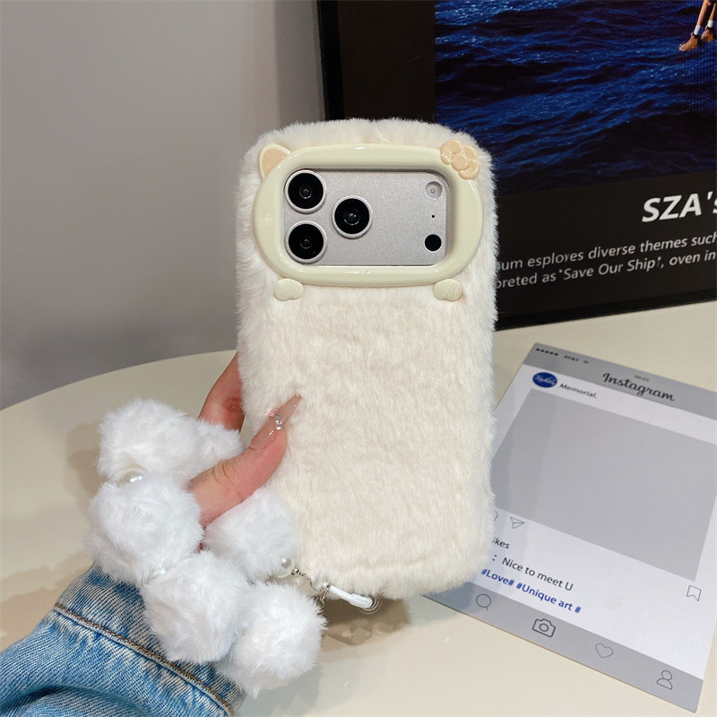 Lüks Düz Renkli Kürklü Peluş T - Phone Cases Protective incelemesi ve fiyatı