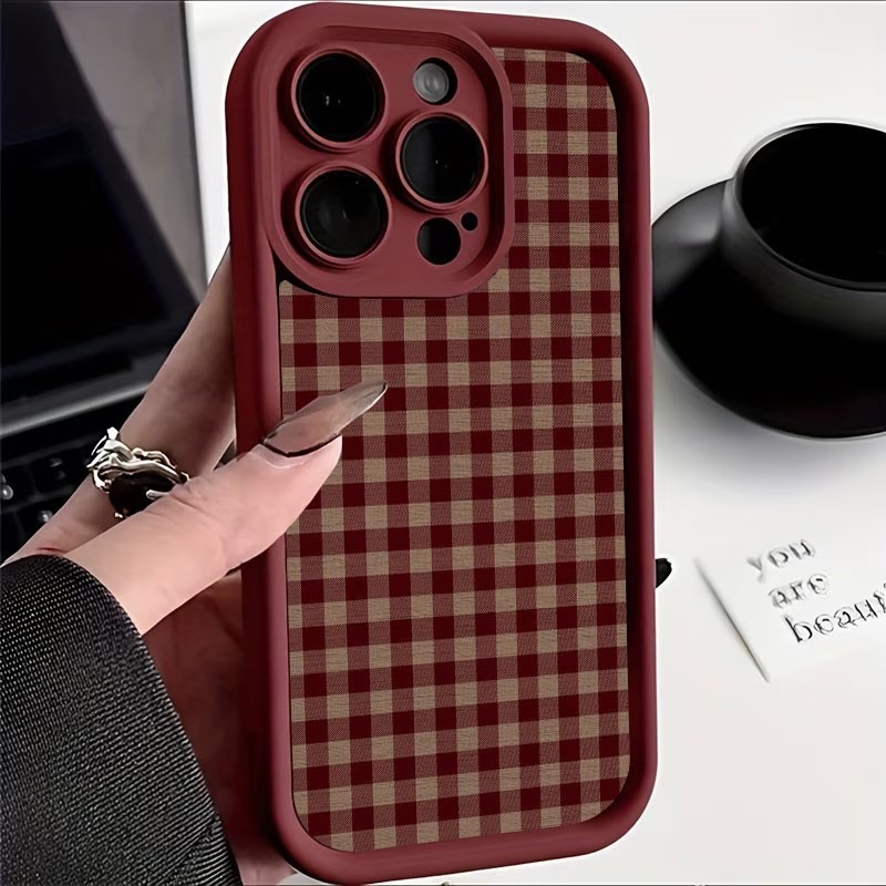 Şarap Kırmızısı Vintage Kırmız - Phone Cases Brown incelemesi ve fiyatı