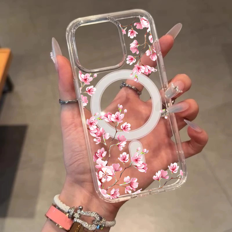 Lüks Pembe INS Çiçekli Kılıf i - Phone Cases Transparent incelemesi ve fiyatı