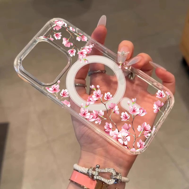Lüks Pembe INS Çiçekli Kılıf i - Phone Cases Transparent incelemesi ve fiyatı