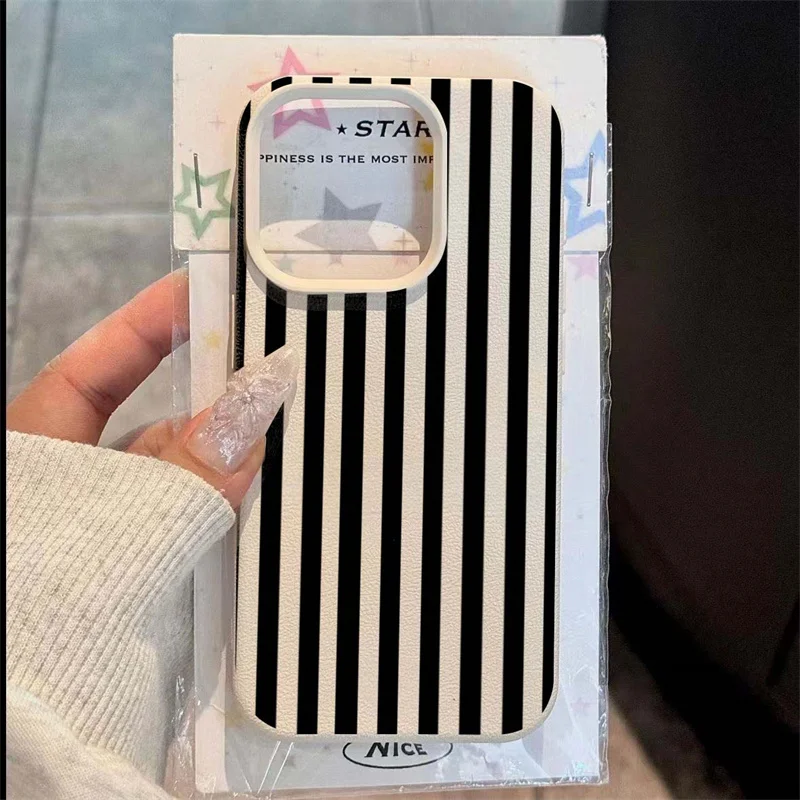 Renkli Çizgili Minimalist INS  - Phone Cases Online incelemesi ve fiyatı