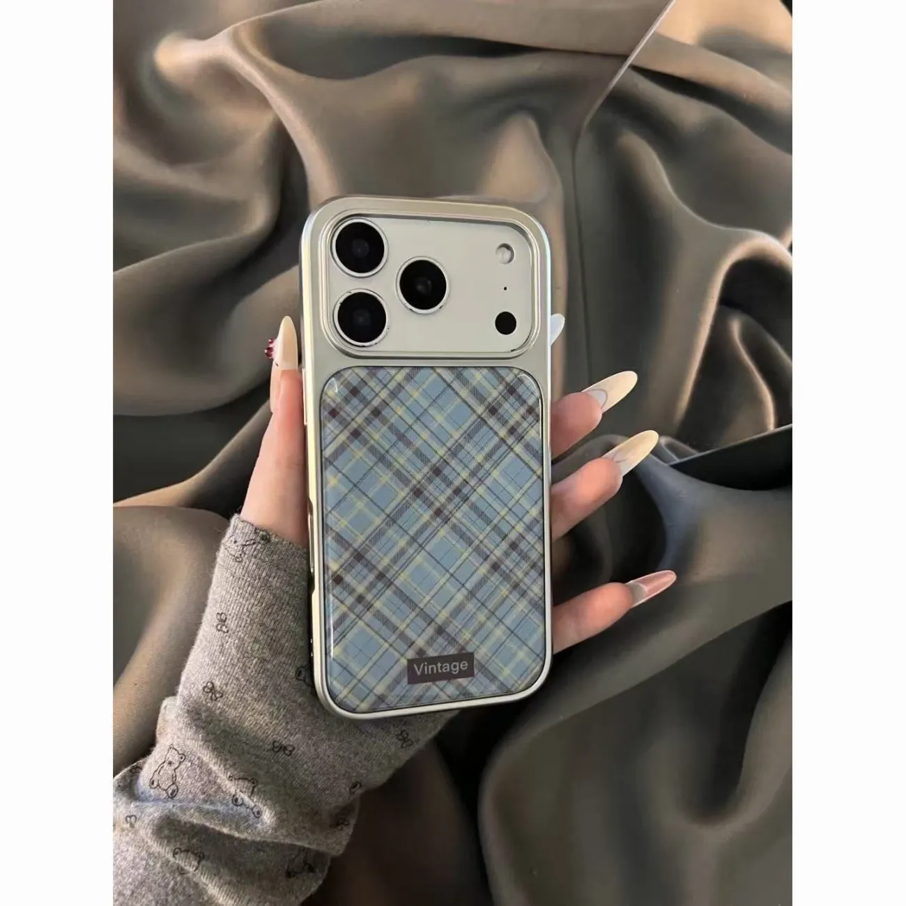 Japon ve Kore Tarzı Retro Mavi - Phone Cases Brown incelemesi ve fiyatı