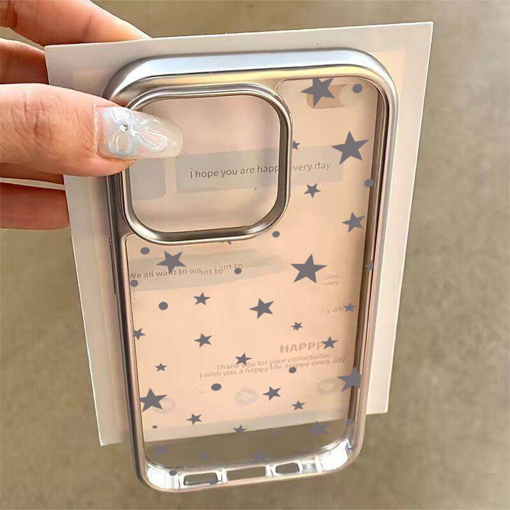 Y2K Yıldızları Modası Şeffaf K - Phone Cases Transparent incelemesi ve fiyatı