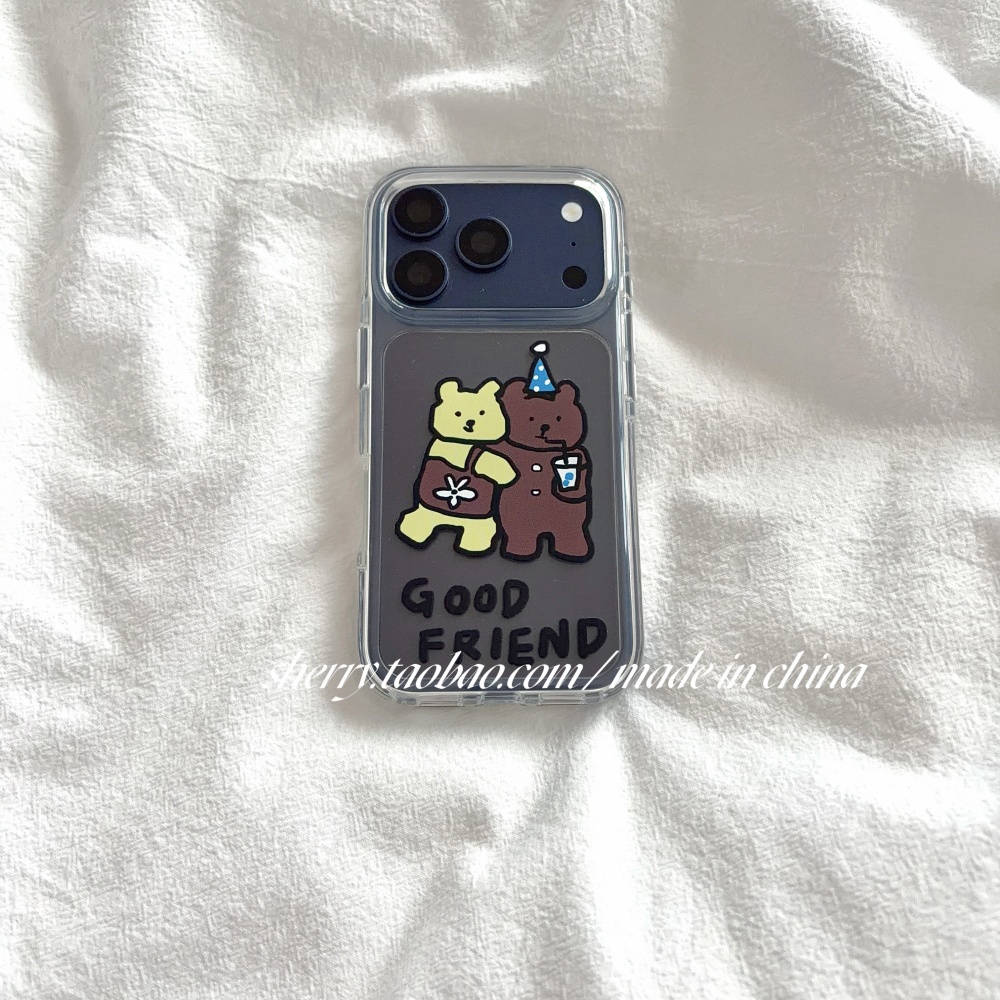 Kore Tarzı Sevimli Sarı ve Kah - Phone Cases Brown incelemesi ve fiyatı