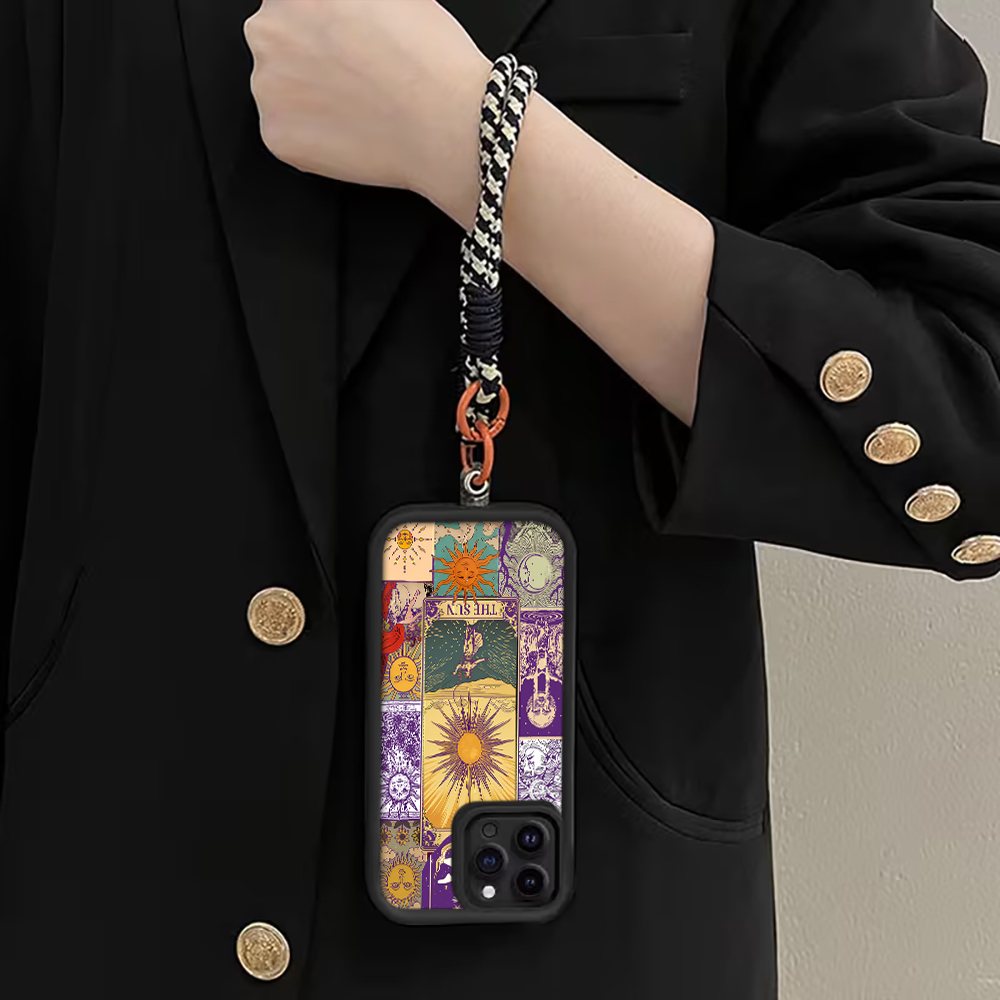 Vintage Güneş Tarot Kartları A - Phone Cases With Straps incelemesi ve fiyatı