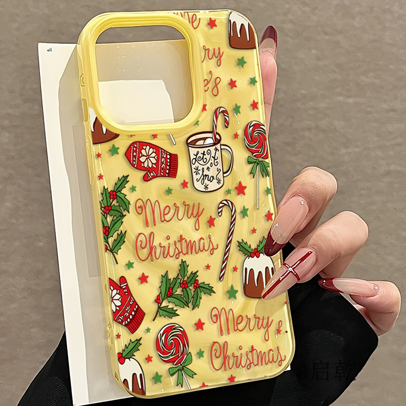 Sevimli Şenlikli Noel Desenli  - Phone Cases Protective incelemesi ve fiyatı