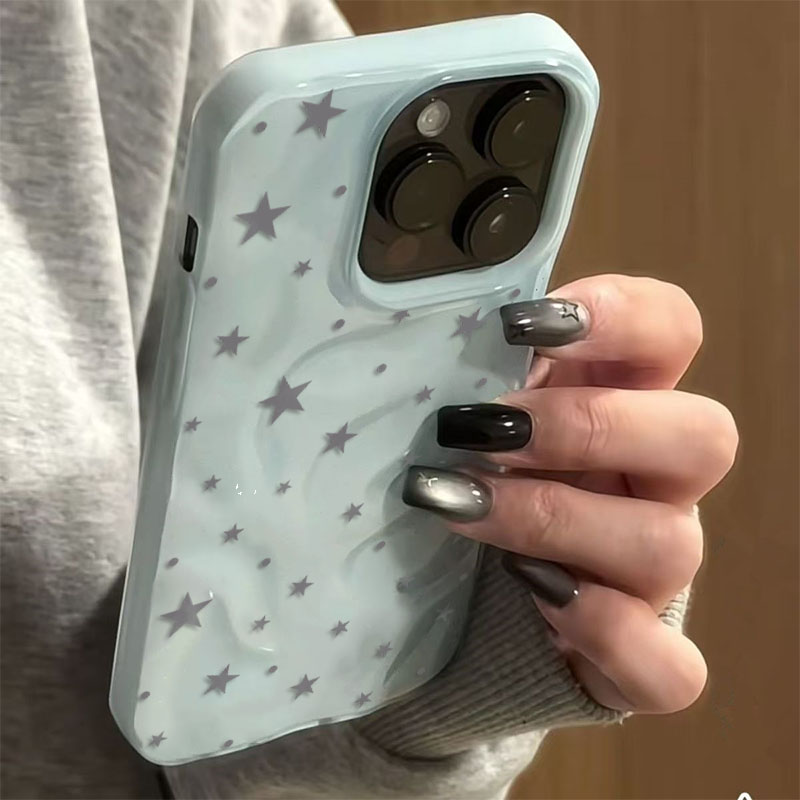 Minimalist Gri-Mavi Yıldız Dal - Phone Cases Store incelemesi ve fiyatı