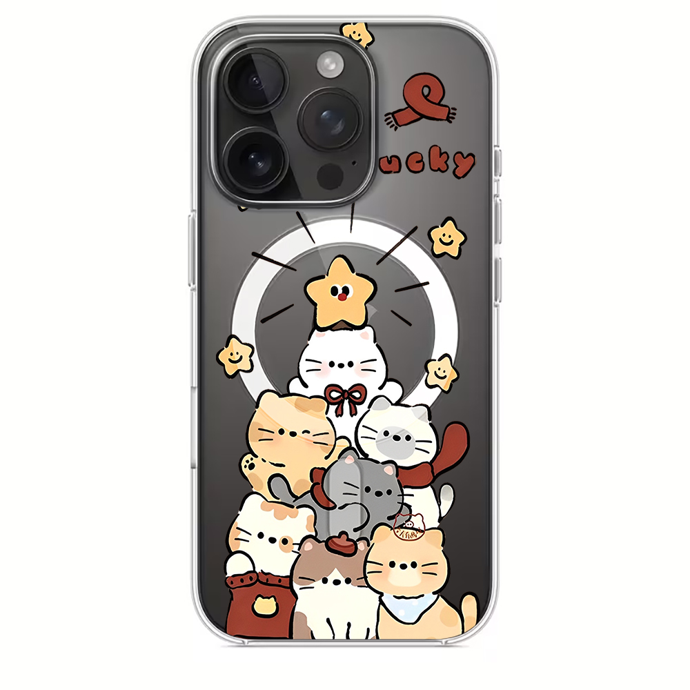 Sevimli Karikatür Kedi Baskılı - Phone Cases Cute Iphone 13 incelemesi ve fiyatı